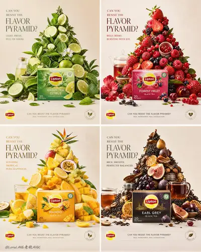 Lipton Ingredient Summit System Campaign Board
