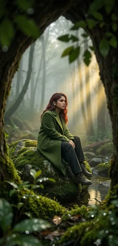 Cinematic Misty Forest Transformation