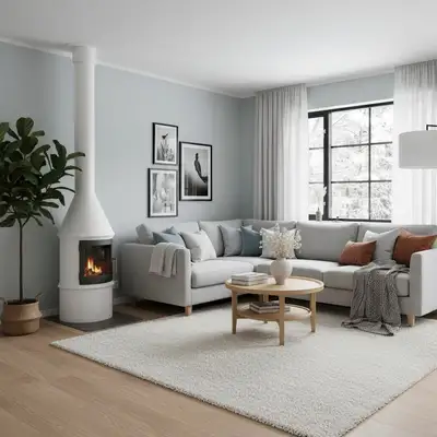 Interior Redesign: Scandinavian to High-Tech