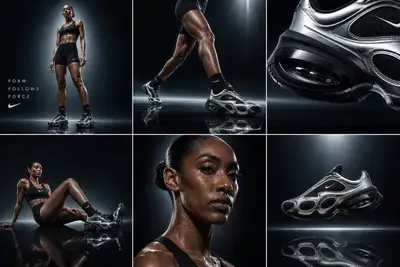 Nike Air Max Muse Campaign Grid