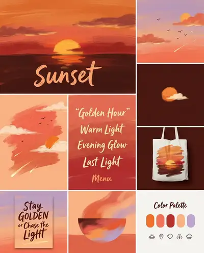 Bento Grid Brand Identity Presentation
