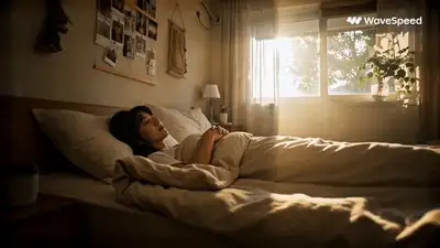 Video cinematográfico de rutina matutina pacífica de la vida cotidiana
