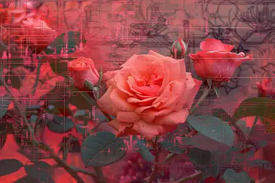 Cyberfloral Matrix Base Prompt