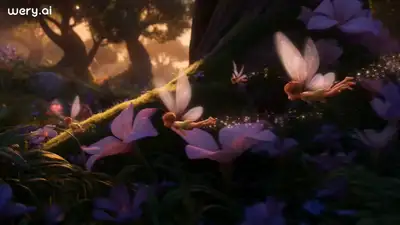 Magical Fairyland at Golden Dusk