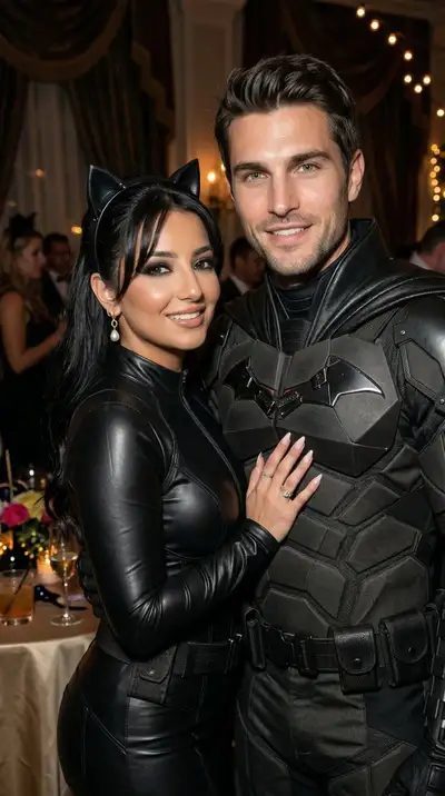 Grounded Batman & Catwoman Costume Party Scene
