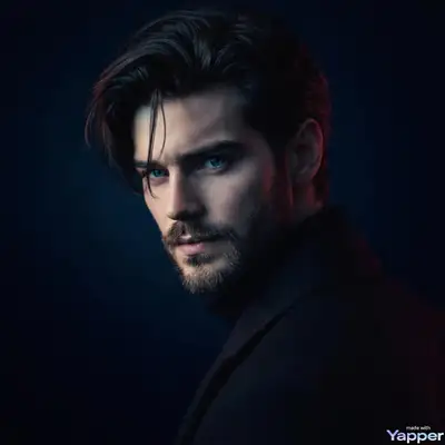 Cinematic Portrait of a Young Man