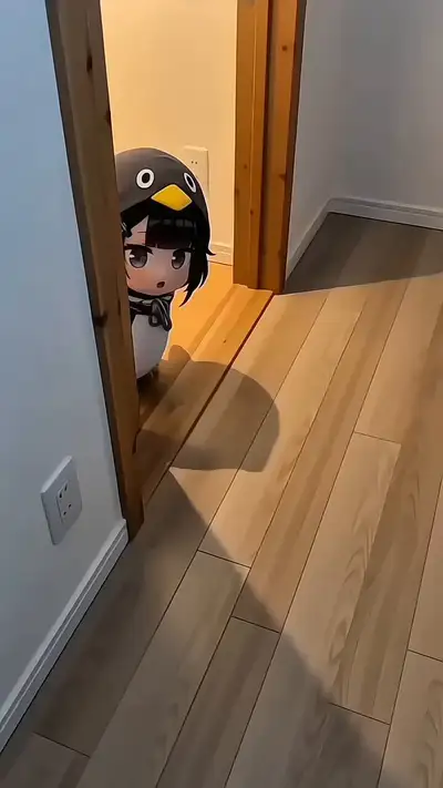 Cute Chibi Penguin in Costume - Video Prompt