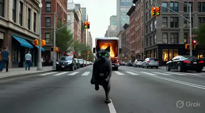 John Wick Cat Action Scene