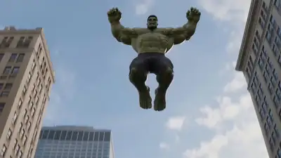 Hollywood Hulk-Style City Destruction VFX