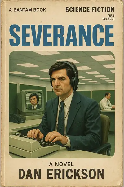 1973 Worn Book Cover for Severance