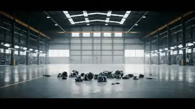 Futuristic Motorbike Assembly Cinematic Prompt