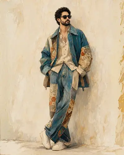 Editorial Fashion Illustration Style Transfer