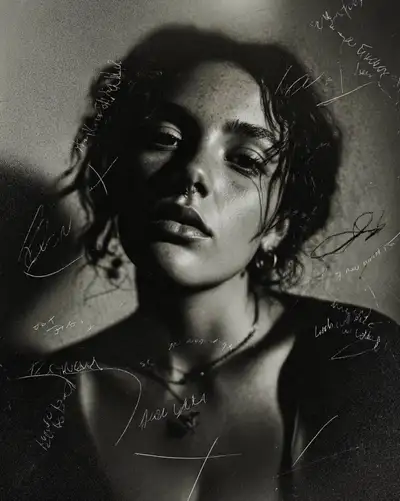 Film Noir Black & White Portrait Prompt