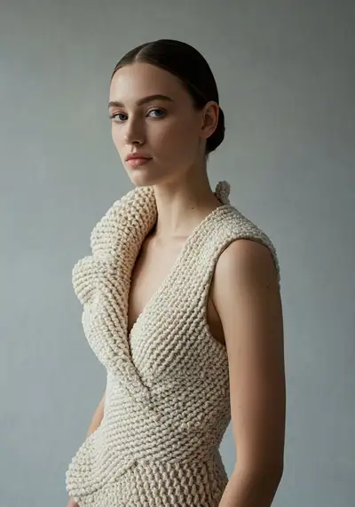 Avant-Garde Fashion Editorial Portrait