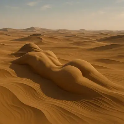 Desert Dune Female Landscape Form