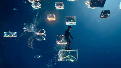 Levitating Crystal Skater