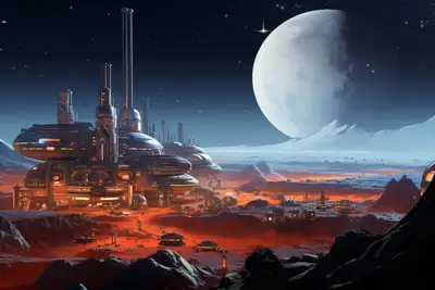 Futuristic Vivid Image Prompt