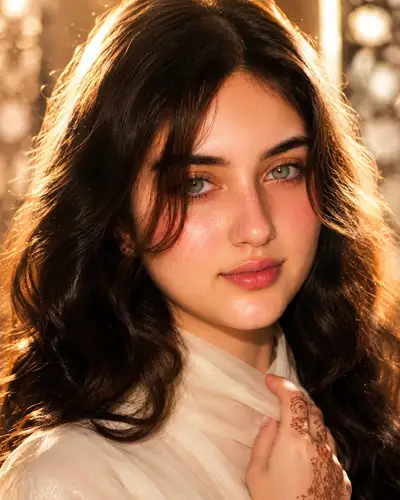 Cinematic Golden-Hour Beauty Portrait