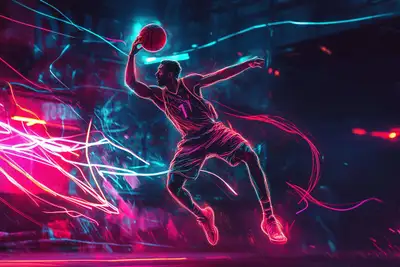 Neon Graffiti Motion Art Prompt