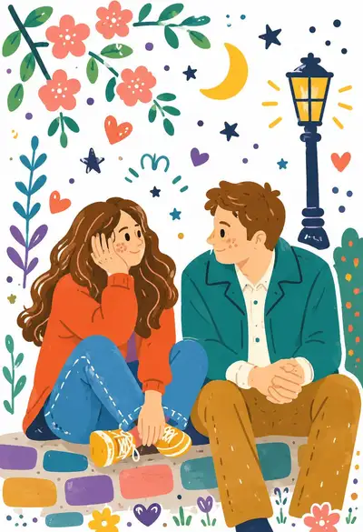 Decorative Folk Flat Illustration Transform
