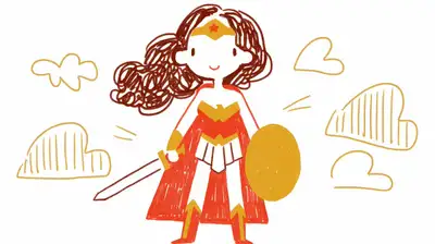 Midjourney Child Drawing Style Reference
