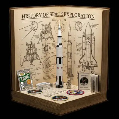 Book nook diorama template that turns any topic into a history display
