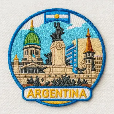 Embroidered Patch Image Transformation Prompt