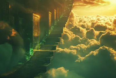 Infinite Stairway Art Prompt
