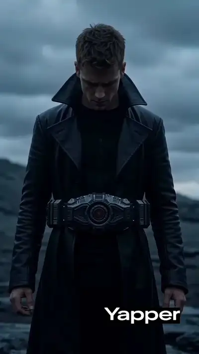 Cinematic Dark Warrior Transformation