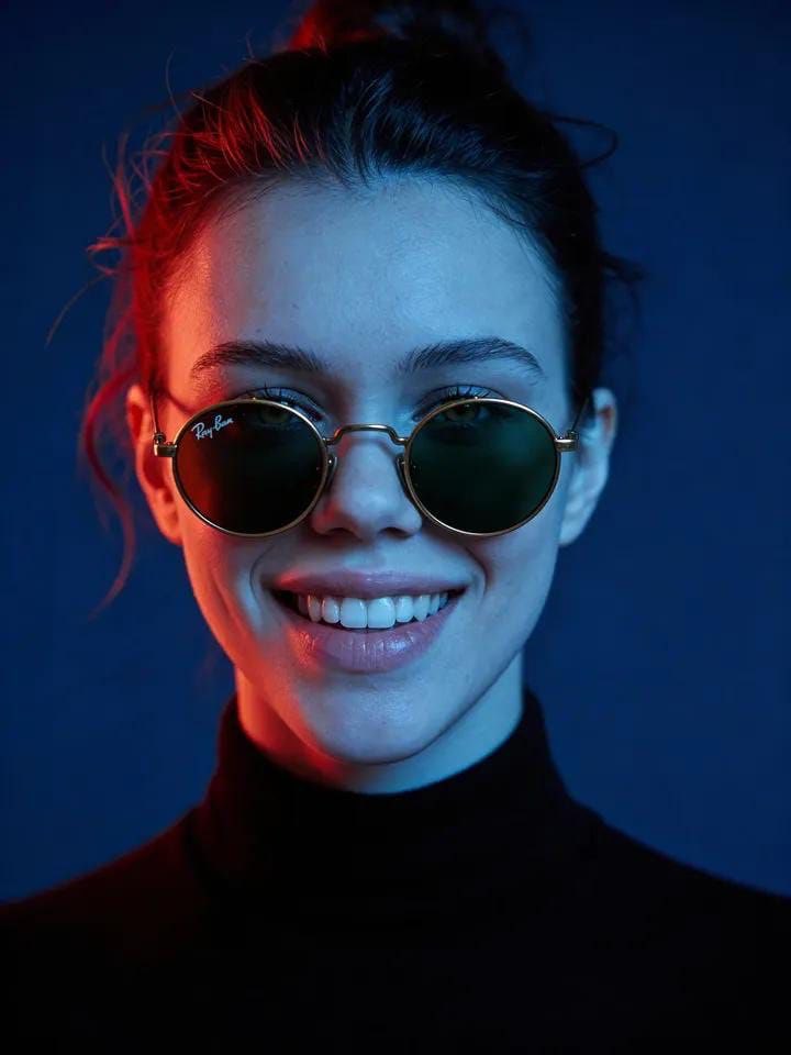 Ultra-Realistic Cinematic Portrait with Split Lighting