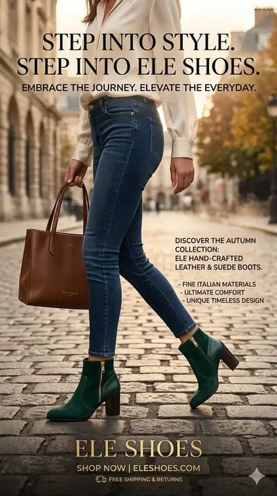 High-Fashion European Street Ad