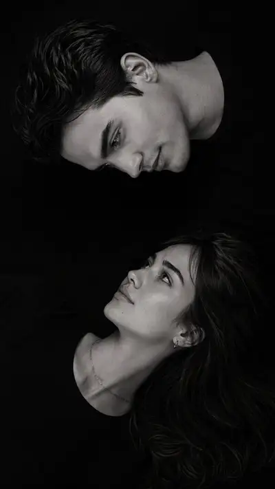 Cinematic Eye Contact Portrait Prompt