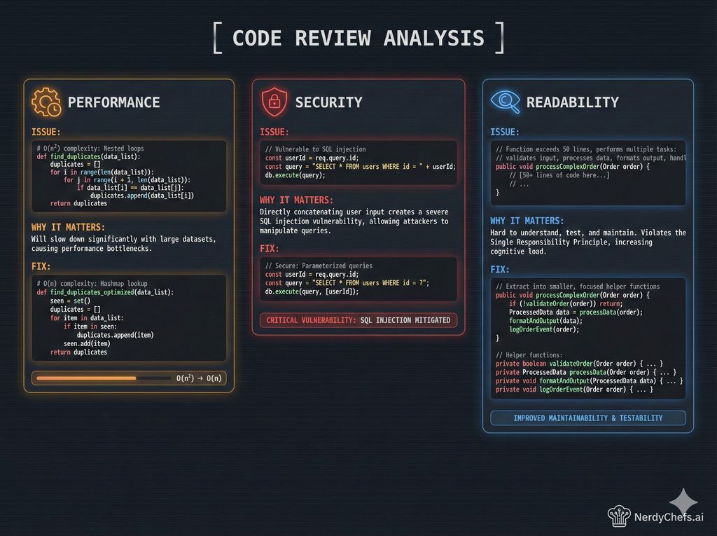 Constructive Code Review Template