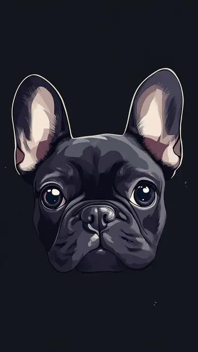 Minimalistic iPhone Wallpaper Prompt