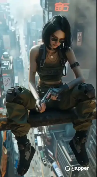 Cyberpunk Megacity Cinematic Video Prompt