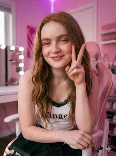 Angel E-Girl Photorealistic Portrait Prompt
