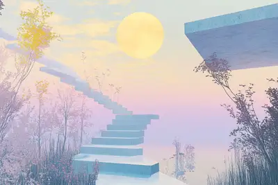 Dreamcore Symbolism Surreal Landscape Base Prompt