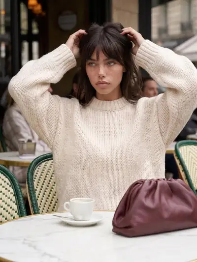 Parisian Cafe Portrait