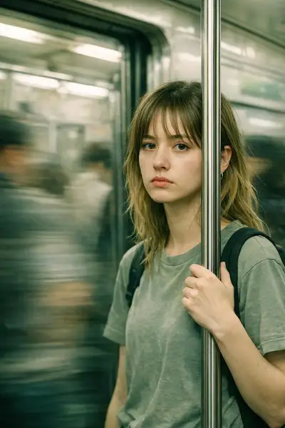 Cinematic Urban Portrait Photography Prompt