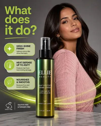 Studio beauty product ad with model, GPT Image 2