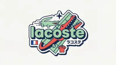 Y2K Japanese streetwear badge design for any brand name