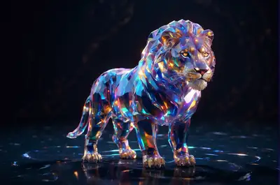 Glasscore 3D Art Prompt