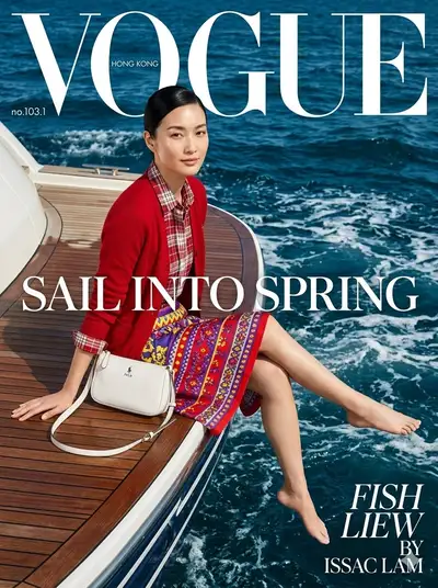 Vogue Hong Kong Yacht Cover Photoshoot