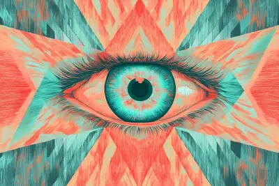 Psychedelic Op Art Illusion Prompt