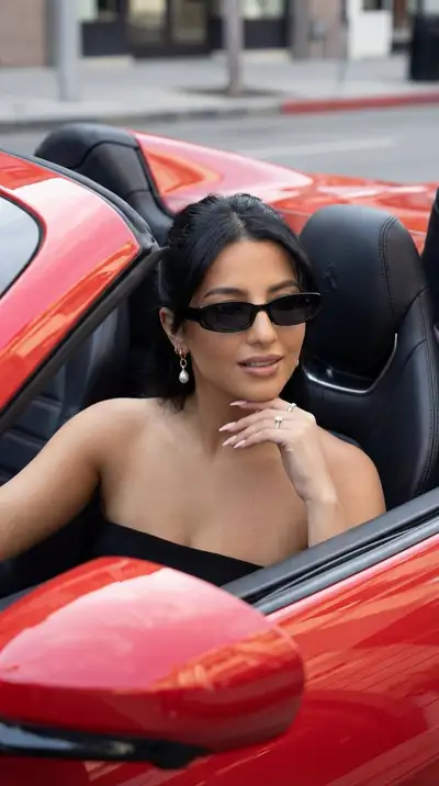 Photoreal Luxury Car Editorial Portrait Prompt