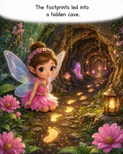Rosie the Fairy Children's Book Character Illustration
