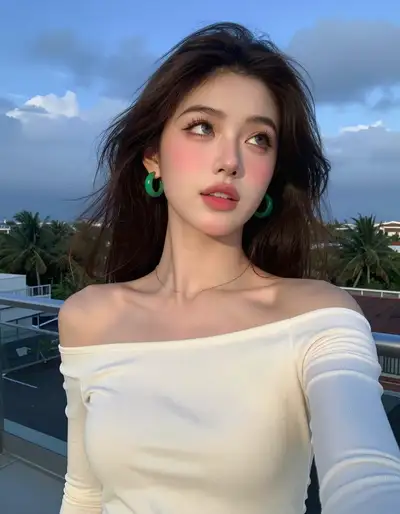 Ultra-Realistic Rooftop Selfie with Identity Lock