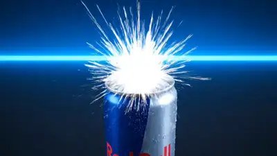 Red Bull Ad Concept Cinematic Video Prompt
