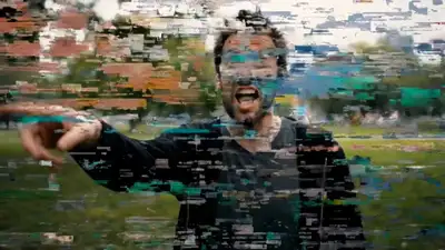 Glitched City Park Simulation Reveal