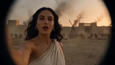 Prompt de Vlog Selfie de la Guerra de Troya
